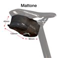 thumbnail image 3 of Bolsa para debajo del asiento SILCA Mattone para bicicletas con cierre impermeable, 3 of 6