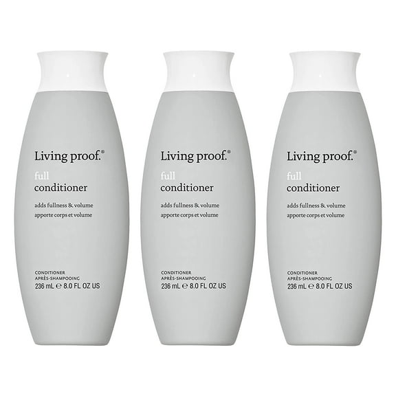 Living Proof Full Conditioner 236 ml / 8 Oz (Pack of 3)