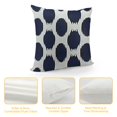 thumbnail image 4 of Navy Blue Nautical Anchors Throw Pillow Covers , Geometric Blue Dots Cushion Cover Square Pillowcase Outdoor for Sofa Couch Patio Home Decor, 4 of 5
