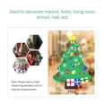 thumbnail image 2 of Fawoonu DIY Felt Christmas Tree Craft Kit for Kids - Interactive Xmas Ornament Set - Educational Handmade Gift for Children - 5 Designs - 100cm - Non-Toxic Material - Enhances Creativity - Family, 2 of 6