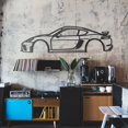 thumbnail image 4 of LaModaHome 2020 Cayman 981 GT4 Metal Silhouette Wall Art, 4 of 5