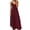 Black, variant on DHFJKG Summer Maxi Dresses For Women Spaghetti Strap Flowy Casual V Neck Beach Dress Vacation Travel Outfits Stylish Dresses