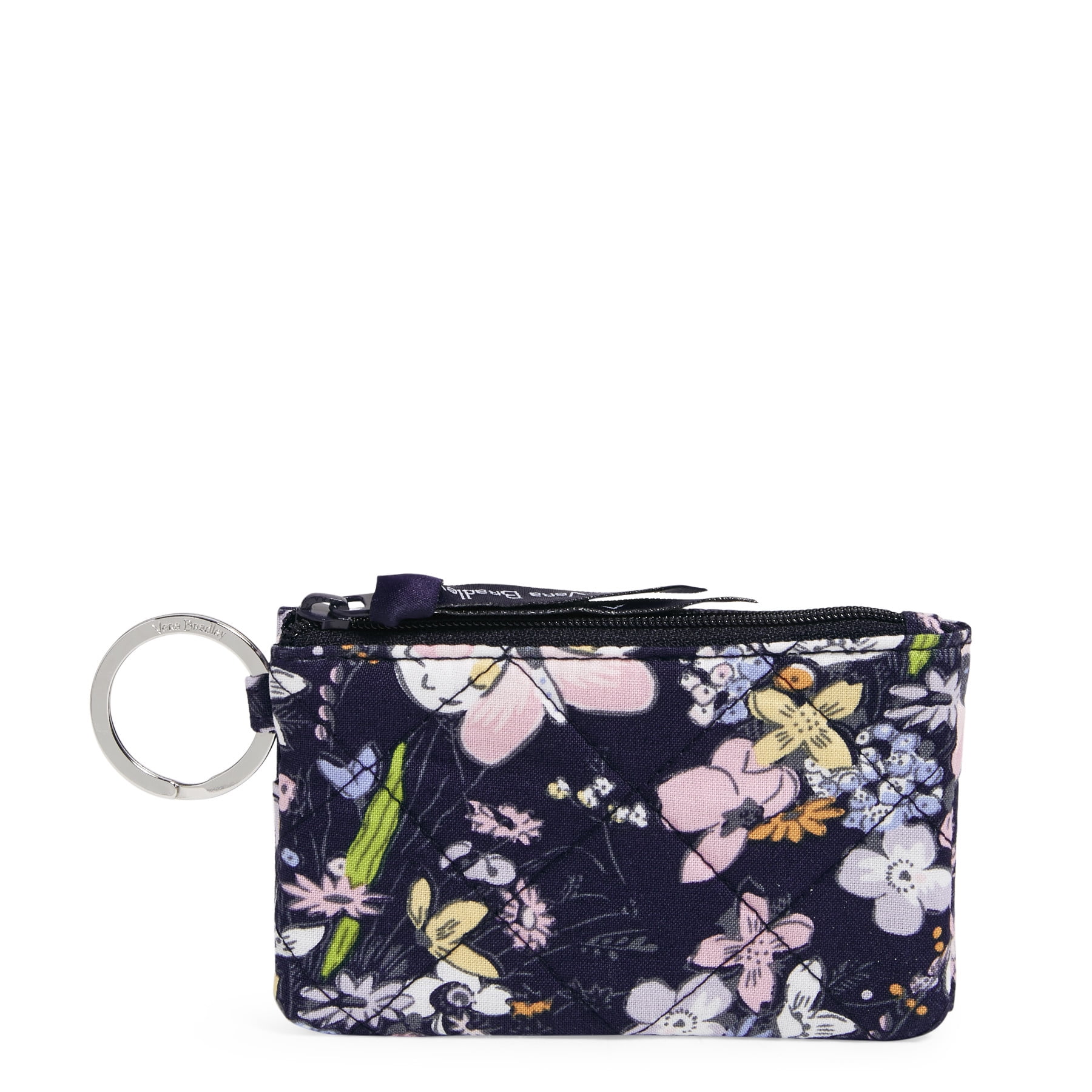 Vera Bradley Women's Recycled Cotton RFID Deluxe Zip ID Case