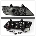 thumbnail image 2 of AKKON - For BMW E37 Z3 Coupe Halogen Type Smoked Smoke Dual LED Ring Projector Headlights Lamps Replacement Set, 2 of 7