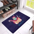thumbnail image 3 of MKHERT Funny Cartoon Santa Claus Christmas Year Style Doormat Rug Home Decor Floor Mat Bath Mat 30x18 inch, 3 of 3