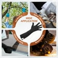 thumbnail image 7 of Uxcell Cut Resistant Sleeves with Glove, Arm Protection Sleeve HPPE Gardening Sleeves for Work Kitchen, Welding, Farming Black 19 Inch, 7 of 7