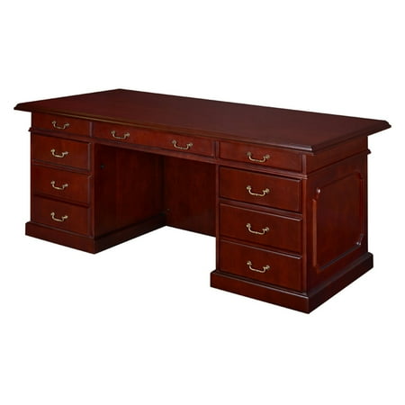 UPC: 0843532090923 | Regency Prestige 72 x 36 in.Traditional Desk- Mahogany