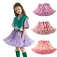 thumbnail image 3 of Little Girls Tutu Skirts Fluffy Tulle Princess Ball Gown Pettiskirt Ballet Dance Party/birthday Skirt, 3 of 7
