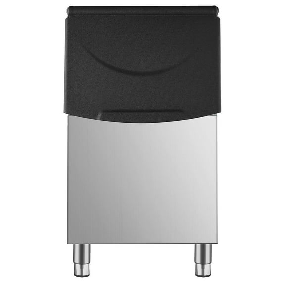 Commercial Ice Storage Bin, 250LB Stainless Steel Ice Maker Holding Container with Lid
