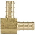thumbnail image 3 of Elkhart Supply Fresh Water Fitting 51138 BestPEX; PEX Coupler; 3/8 Inch PEX x 3/8 Inch PEX; 90 Degree Elbow; Brass; With Barcoded, 3 of 5