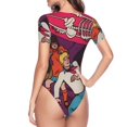 thumbnail image 3 of Gokiu Scooby-Doo Womens Bodysuits Short Sleeved Round Neck Bodysuits Fashion T-shirt, 3 of 7