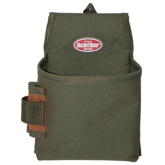 Bucket Boss Tool Pouch, Tool Pouch, Green, Polyester, 1 Pockets 54160