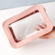 thumbnail image 4 of Bolsa de maquillaje transparente con cremallera, minibolsa de maquillaje transparente, organizador de cartera, adecuada para artículos de viaje portátiles., 4 of 4