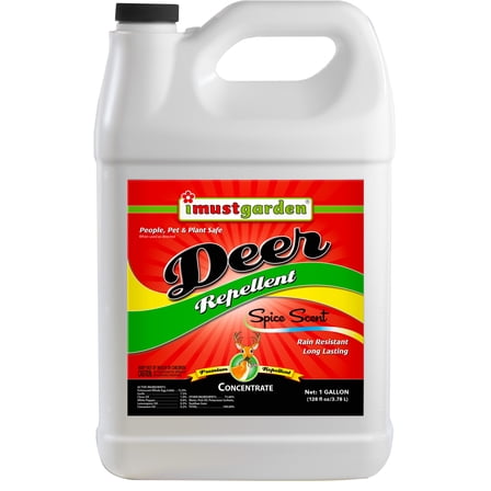 I Must Garden Deer Repellent: Spice Scent - 1 Gallon Concentrate