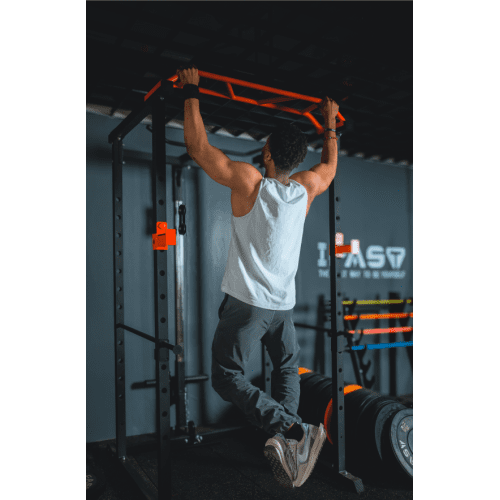Multi-functional Power Cage,Home Adjustable Pullup Squat Rack 1000Lbs Capacity Comprehensive Fitness Barbell Rack