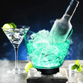 thumbnail image 3 of LED Ice Buckets 5L Clear Plastic Ice Bucket Large Capacity Light RGB Colorful LED Cooler with Lights for Champagne Wine Ice Beer Party Bar Club, 3 of 10