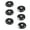 Black, variant on 3Sets Lightweight Silicone Ear Tips Ear Covers for Pods 4 Thin Earbuds Covers for Everyday Use