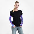 thumbnail image 4 of Xecao's Flower Happy Skull print Arm Sleeves offer cooling UV protection and sports compression for both men and women., 4 of 5