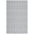 thumbnail image 3 of SAFAVIEH Martha Stewart Cotton Geometric Area Rug, Silver/Grey, 8' x 10', 3 of 9