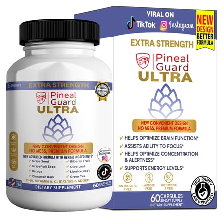 GreenVify Pineal Guard Ultra Dietary Supplement Capsules – Daily Wellness & Mindful Lifestyle Support