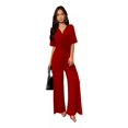 thumbnail image 1 of Palazzo Jumpsuit Con Escote V Modelo Lara Marca Fiorelli, 1 of 3