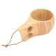 thumbnail image 3 of Taza de madera nórdica con diseño de doble orificio y diseño de carey de 200 ml, perfecta para vino, leche y café, 3 of 8
