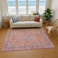 thumbnail image 7 of Addison Rugs Mayfield Premium Machine Washable Traditional Global Orange Rectangle Rug, 2'6" X 3'10" Machine Washable Traditional Global Orange Oversized Sherpa Throw Blanket, 7 of 7
