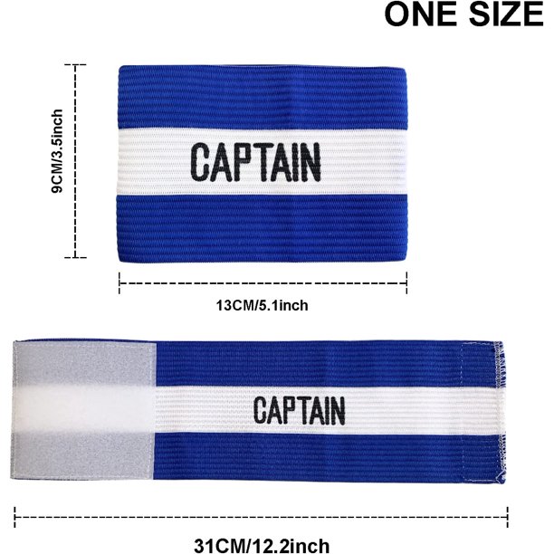 Lot De 18 Brassards Capitaine Football Rouge – Élastiques Réglables Nylon Pour Entraînement Et Matchs Jeunes & Adultes