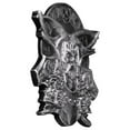 thumbnail image 3 of 2022 2 Cedis Ghana Norse Gods Thor Ultra High Relief Silver Plated Antiqued Coin BU, 3 of 4