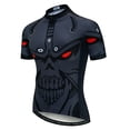 thumbnail image 3 of KEYIYUAN Nueva Serie de Calaveras Camiseta de Ciclismo de Manga Corta para Hombre Camiseta de Ciclismo de Montaña de Carretera Ropa de Ciclismo Tops Ropa de Ciclismo para Hombre, 3 of 5