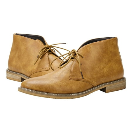 

Jungdeepe Vintage Leather Boots For Men Classic Traditional Shoes With Distressed Mens Leather Shoes Drivers And Leather Men Dress Shoes Wide Leather Shoes for Men Mens Casual Shoes Size 12 Non Work