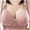 #7Orange, variant on Women's Polka Dot Wireless Push-Up Bra Comfort Support Everyday Bra with Adjustable Wide Straps