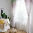 thumbnail image 4 of Growcolor Polyester Window Curtain Valances Voile Bedroom Living Room Curtain Decor(??), 4 of 7