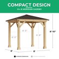thumbnail image 3 of Yardistry Pavillon Meridian 8 Pieds x 8 Pieds, 3 of 7