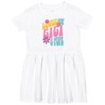 thumbnail image 3 of Inktastic Gigi and Pops Love Me Granddaughter Girls Toddler Dress, 3 of 5