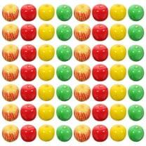 Liukekj 60pcs Foam Fruit Artificial Mini Apples Fake Apples Home Kitchen Photography Party Decoration