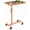 Orange, variant on Mobile Work Table with Wheels 220LBS Height Adjustable Rolling Tool Tray Steel Mechanic Cart for Garage Automotive Repair DIY Workshop Heavy Duty, White