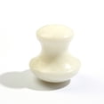 thumbnail image 1 of Pisexur Belleza Maquillaje Herramienta Gua Sha con forma de hongo, hecha de cuarzo rosa, rodillo ergonómico para masaje facial y corporal, portátil, para reducir arrugas, cpara mujeres y hombres, 1 of 2