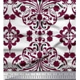 thumbnail image 1 of Soimoi Rayon Fabric Moroccan Damask Print Fabric by Yard 42 Inch Wide, 1 of 3