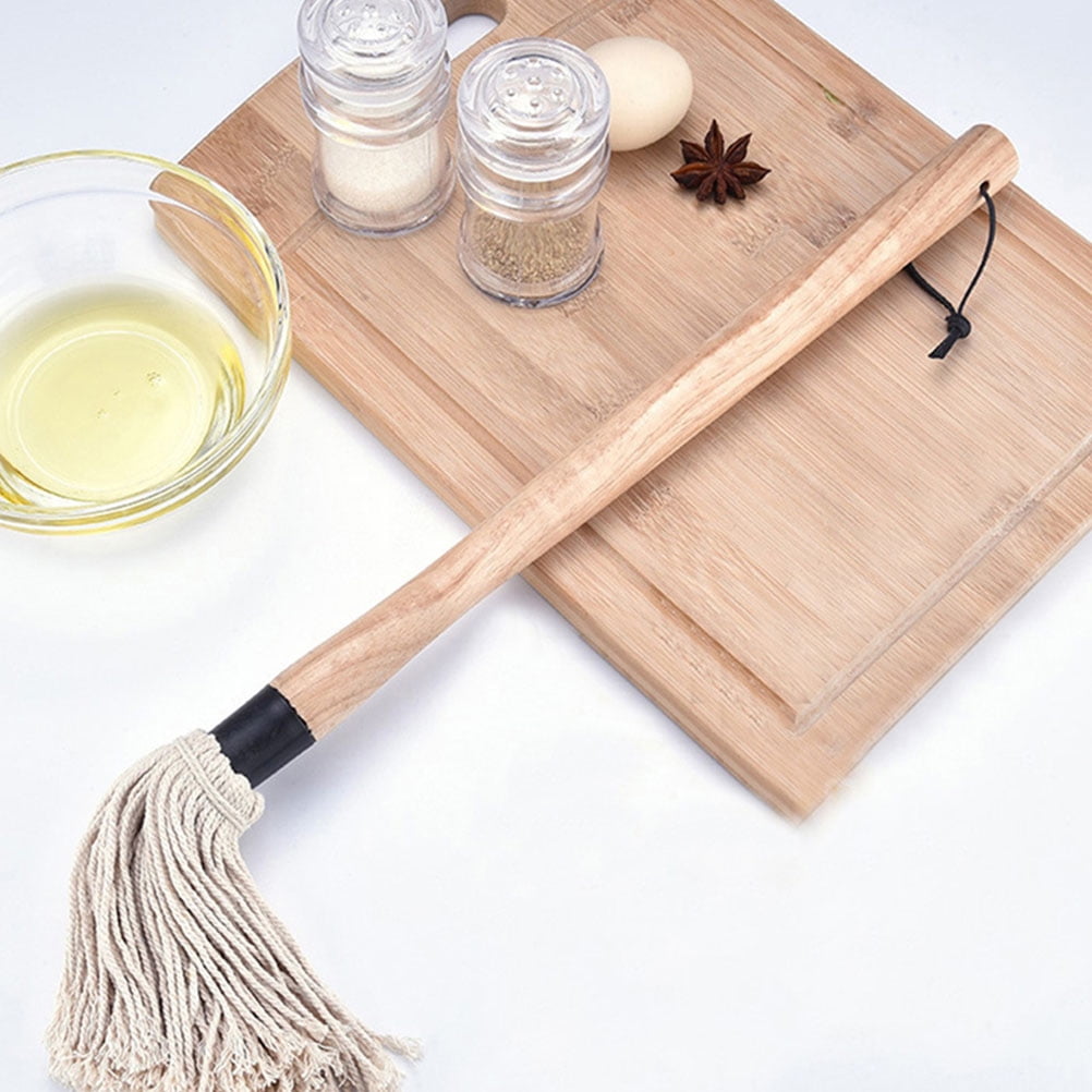 OUNONA  Grill Cleaning Brush Basting BBQ Dip for Barbecue Kitchen