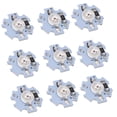thumbnail image 3 of 25Pcs LED Chip, 0.5W 5V LED Chip Bulb Light Beads High Power Lamp Bead Light Source Chip with Aluminum Plate for Floodlight, LED Chip Lighting Spotlight Bulb Replacement, 3 of 7