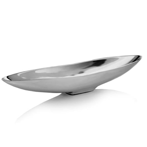 4.5 x 20 x 3 in. Buffed Barco Short Boat Tray