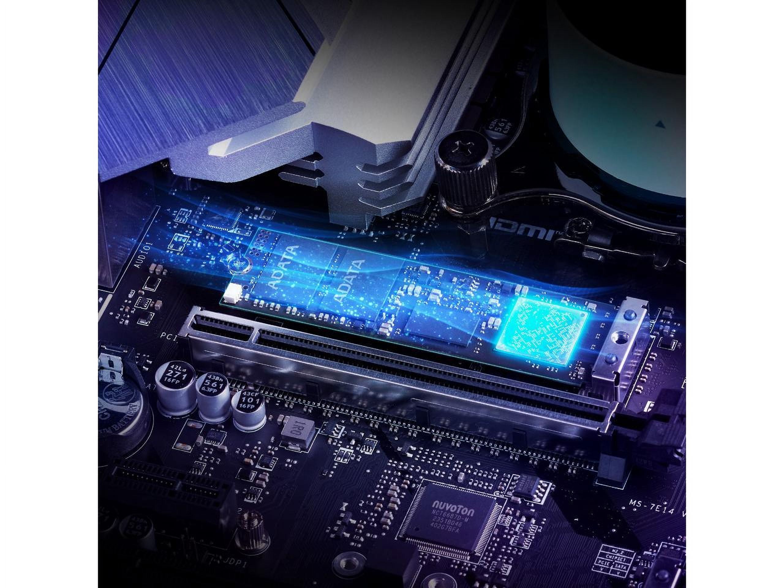 XPG BLADE M.2 2280 2TB PCI-Express 5.0 x4 3D NAND Internal Solid
