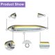 thumbnail image 5 of Señuelos de Pesca Unique Bargains para Bagre, Señuelos Flotantes Rattling, Señuelos de Lubina Superficiales, Señuelos de Pesca de Lubina Realistas para Pesca Santee Rig Negro, Amarillo, 5 of 7