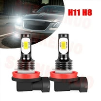 H11/H8 LED Light Bulbs for Chrysler 200 2013 2014 2015 2016 2017 H11 Fog Lights 2pcs