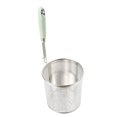 thumbnail image 2 of Colador de alimentos, cesta para hervir Pasta, cesta para freír con mango largo, colador de fideos para restaurante, Pasta, barbacoa, fideos, cocina L, 2 of 9
