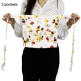 thumbnail image 2 of Inteprter Delantal de recolección de huevos con bolsillo de almacenamiento Casa de campo Ropa de trabajo de moda de delantales de recolección Regalos Type2 NO2 Inteprter HA012228-03, 2 of 6