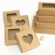 thumbnail image 2 of Caja de regalo de papel Kraft en blanco con ventana, 30 unidades, caja de jabón hecha a mano, caja de regalo para galletas, joyas, dulces, caja de regalo de boda, suministros para fiestas, 2 of 5