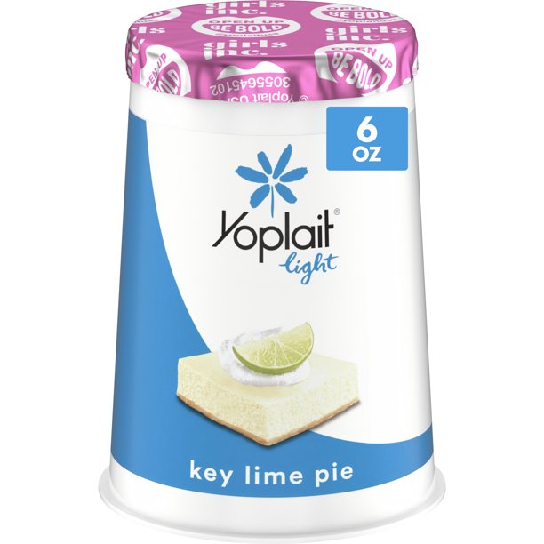 Yoplait Light Key Lime Pie Fat Free Yogurt, 6 OZ Yogurt Cup
