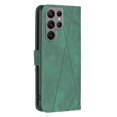 thumbnail image 3 of For Samsung Galaxy S24 Ultra 5G Magnetic Buckle Rhombus Texture Leather Phone Case, 3 of 5